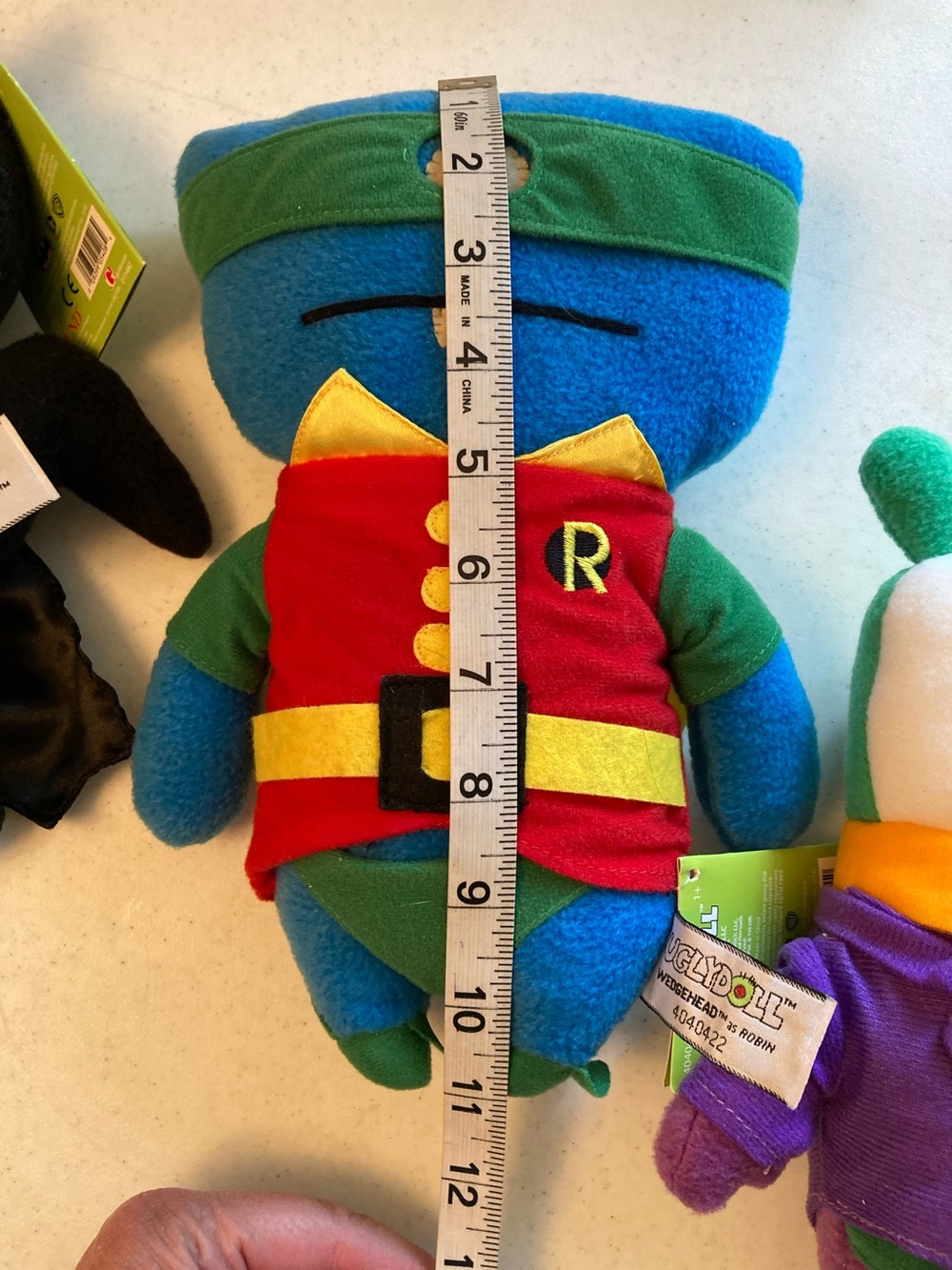 Ugly Doll Superhero Collection: Batman, Robin, Joker Plush - Picture 9 of 10